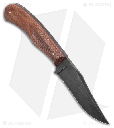 15:58 Knife Co. Revere Fixed Blade Knife Natural Micarta (4" Black SW) 4 15:58 Knife Co. Revere Fixed Blade Knife Natural Micarta (4" Black SW) - Image 2