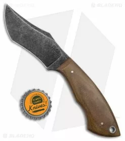 15:58 Knife Co. Ridgerunner Fixed Blade Knife Green Micarta (3.25" Black SW) -Avokelavavat Sales Store 15 58 Knife Co Ridgerunner Fixed Blade Green Micarta Black SW BHQ 177764 jr bottlecap