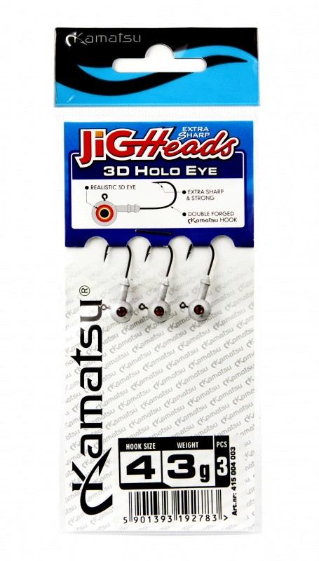 Kamatsu Jighead 3D Holo Red Eye (3pcs) 5 Kamatsu Jighead 3D Holo Red Eye (3pcs) - Image 3