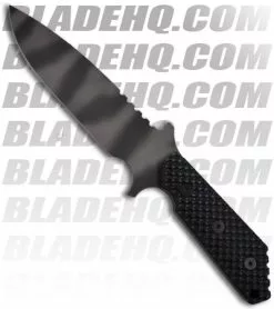 Strider Knives MK1 Mod10 GG Knife W/ Black Gunner Grip (6.25" Tiger Plain)