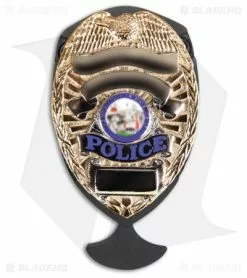 5.11 Tactical Shield Badge Holder Dagger Fixed Blade Knife (2.75" Black) 51077