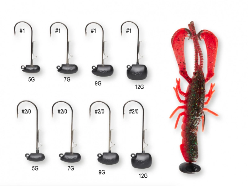 Savage Gear Ned Jighead Matt Black (3kpl) 4 Savage Gear Ned Jighead Matt Black (3kpl) - Image 2