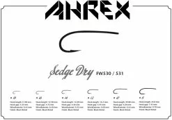 Ahrex Hooks Ahrex FW531 - Sedge Dry - Barbless