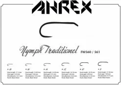 Ahrex Hooks Ahrex FW561 - Nymph Traditional - Barbless #16