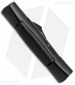 AKC 007 Concord Dagger OTF Automatic Knife Black (2.75" Gold) -Avokelavavat Sales Store AKC 007 Concord Dagger OTF Auto Black Gold BP 28946 jr side