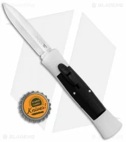 AKC 007 Concord OTF Automatic Dagger Knife White/Black (2.75" Satin) -Avokelavavat Sales Store AKC 007 Concord OTF White Satin Dagger GX 30495 jr bottlecap