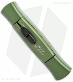 AKC 077 Concord OTF Automatic Knife NATO Military Green (3.25" Satin Flat) 7 AKC 077 Concord OTF Automatic Knife NATO Military Green (3.25" Satin Flat) -Avokelavavat Sales Store AKC 077 Concord OTF Auto NATO Military Green Satin Flat BHQ 179232 jr spine