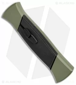 AKC 777 Blackfinger OTF Automatic Knife Green/Black (3.375" Black Tanto ) -Avokelavavat Sales Store AKC 777 Blackfinger OTF Auto Green Black Black Tanto BHQ 153513 jr spine