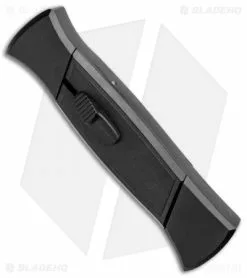 AKC 777 Blackfinger Tanto OTF Automatic Knife Black (3.375" Black) -Avokelavavat Sales Store AKC 777 Blackfinger Tanto OTF Auto Black Black BHQ 87414 jr spine