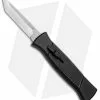 AKC 777 Blackfinger Tanto OTF Automatic Knife Black (3.375" Stonewash) -Avokelavavat Sales Store AKC 777 Blackfinger Tanto OTF Auto Black SW BHQ 87413 jr 2