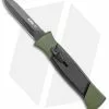 AKC 777 Green Blackfinger Dagger OTF Auto Brushed Aluminum (3.375" Black) -Avokelavavat Sales Store AKC 777 Green Blackfinger Dagger OTF Auto Brushed Aluminum Black BHQ 87411 jr