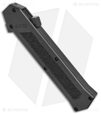 AKC F-16 D/A Bayonet OTF Automatic Knife Black (3.3" Satin) 4 AKC F-16 D/A Bayonet OTF Automatic Knife Black (3.3" Satin) - Image 2