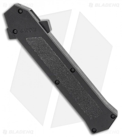 AKC F-16 D/A Dagger OTF Automatic Knife Black (3.3" Two Tone) 4 AKC F-16 D/A Dagger OTF Automatic Knife Black (3.3" Two Tone) - Image 2