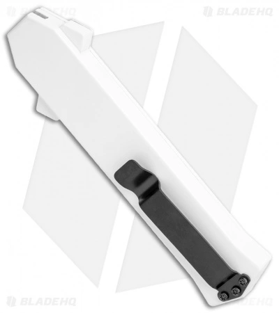 AKC F-16 D/A Bayonet OTF Automatic Knife White (3.3" Two Tone) 5 AKC F-16 D/A Bayonet OTF Automatic Knife White (3.3" Two Tone) - Image 3