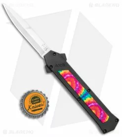 AKC F-16 D/A Bayonet OTF Automatic Knife Tie Dye (3.3" Satin) 9 AKC F-16 D/A Bayonet OTF Automatic Knife Tie Dye (3.3" Satin) -Avokelavavat Sales Store AKC F 16 DA Bayo OTF Tie Dye Satin BHQ 143649 jr bottlecap