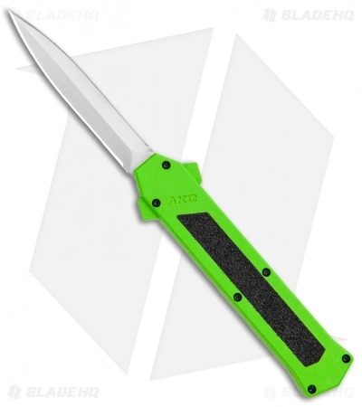 AKC F-16 D/A Dagger OTF Automatic Knife Neon Green (3.3" Satin) 3 AKC F-16 D/A Dagger OTF Automatic Knife Neon Green (3.3" Satin)