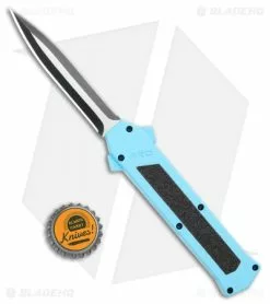 AKC F-16 D/A Dagger OTF Automatic Knife Teal (3.3" Two Tone) -Avokelavavat Sales Store AKC F 16 DA Dagger OTF Auto Teal TT BHQ 109160 jr bottlecap