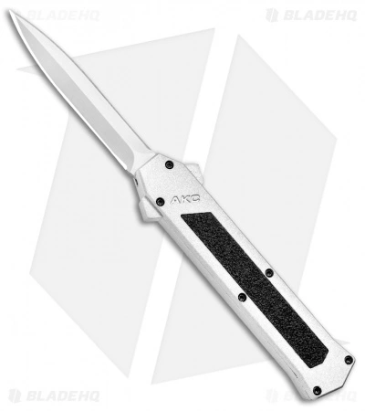 AKC F-16 D/A Dagger OTF Automatic Knife White (3.3" Satin) 3 AKC F-16 D/A Dagger OTF Automatic Knife White (3.3" Satin)
