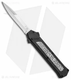 AKC F-16 D/A Bayonet OTF Automatic Knife Iguana (3.3" Satin)