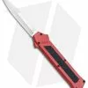 AKC F-16 D/A Bayonet OTF Automatic Knife Red (3.3" Satin) -Avokelavavat Sales Store AKC F 16 Red DA OTF Bayo Satin Plain BP 23854 jr