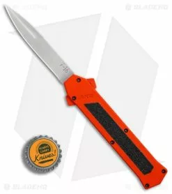 AKC F-16 D/A Bayonet OTF Automatic Knife Orange (3.3" Satin) -Avokelavavat Sales Store AKC F16 Orange DA Bayo Satin Plain BP 25689 er bottlecap