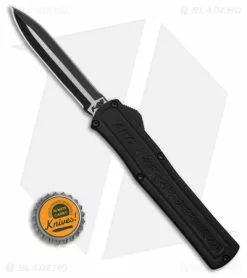 AKC F-20 D/A Dagger OTF Automatic Knife Black Aluminum (3.6" Two Tone) 9 AKC F-20 D/A Dagger OTF Automatic Knife Black Aluminum (3.6" Two Tone) -Avokelavavat Sales Store AKC F20 DA Dagger OTF AK Black Alum 3in Two Tone BHQ 178763 td size