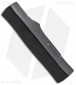 AKC Minion Concord OTF Automatic Knife Black/Sim Carbon Fiber (2.3" Black Flat) -Avokelavavat Sales Store AKC Minion Concord Black Slim CF OTF Auto Black Flat GX 33107 jr side