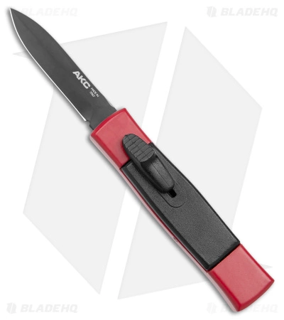 AKC Minion Concord OTF Automatic Knife Red/Black (2.3" Black) 3 AKC Minion Concord OTF Automatic Knife Red/Black (2.3" Black)