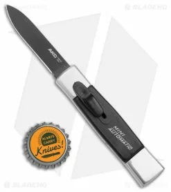 AKC Minion Concord OTF Automatic Knife Polish/Black (2.3" Black Spear Point) -Avokelavavat Sales Store AKC Minion Concord Polish Black OTF Auto Black Flat GX 41034 jr bottlecap