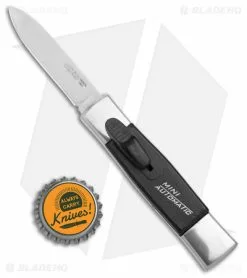 AKC Minion Concord OTF Automatic Knife Polish/Black (2.3" Satin Flat) -Avokelavavat Sales Store AKC Minion Concord Polish Black OTF Auto Satin Flat GX 41031 jr bottlecap