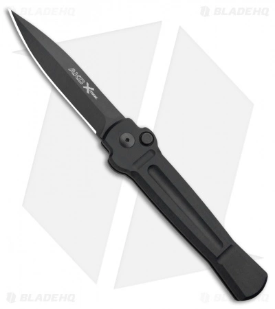 AKC X-treme Ace Automatic Knife Black (3.6" Black) 3 AKC X-treme Ace Automatic Knife Black (3.6" Black)