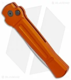 AKC X-treme Ace Automatic Knife Orange Aluminum (3.9" Satin) -Avokelavavat Sales Store AKC X Treme Ace Auto Orange Satin BHQ 139321 jr spine