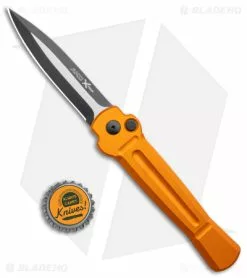 AKC X-treme Ace Automatic Knife Orange Aluminum (3.6" Two Tone) -Avokelavavat Sales Store AKC X treme Ace Auto Orange TT BHQ 143389 jr bottlecap