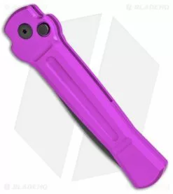 AKC X-treme Ace Automatic Knife Purple (3.6" Black) -Avokelavavat Sales Store AKC X treme Ace Auto Purple Black BHQ 179221 jr spine