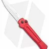 AKC X-treme Ace Automatic Knife Red Aluminum (3.9" Satin) -Avokelavavat Sales Store AKC X treme Ace Auto Red Satin BHQ 105468 jr