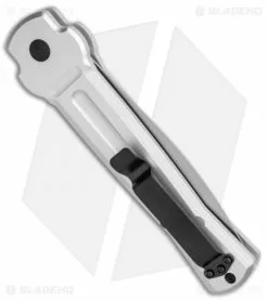 AKC X-treme Ace Automatic Knife Silver (3.6" Satin) -Avokelavavat Sales Store AKC X treme Ace Auto Silver Satin BHQ 113920 jr side