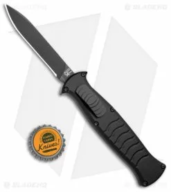 AKC X-treme EVO OTF Automatic Knife Black (3.5" Black) -Avokelavavat Sales Store AKC X treme EVO OTF Auto Black Black BHQ 105415 jr bottlecap