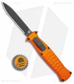 AKC X-treme EVO OTF Automatic Knife Orange (3.5" Black) -Avokelavavat Sales Store AKC X treme EVO OTF Auto Orange Black BHQ 105416 jr bottlecap