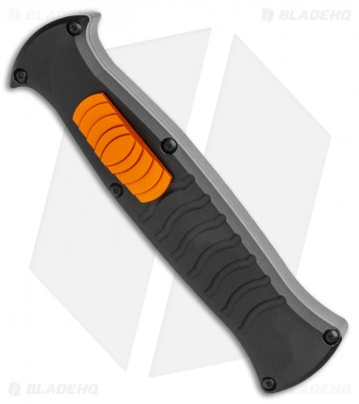 AKC X-treme EVO OTF Automatic Knife Black / Orange Slide (3.5" Satin) 4 AKC X-treme EVO OTF Automatic Knife Black / Orange Slide (3.5" Satin) - Image 2