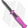 AKC X-treme EVO OTF Automatic Knife Purple (3.5" Black)