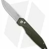 AKC Xtreme AKC X-treme Dandy Automatic Knife Green Aluminum (3.1" Satin)