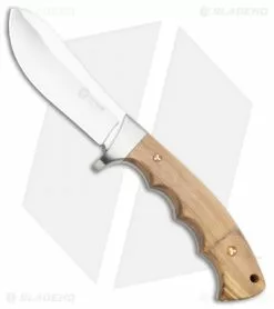 Boker Arbolito RK503 Fixed Blade Knife Olive Wood (3.6" Satin)