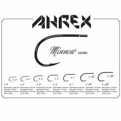 Ahrex Hooks Ahrex SA280 SA Minnow