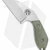 Aaron Frederick/Trash Panda Knives F-Off Fixed Blade OD Green Micarta (3.1" SW)