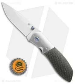 Aaron Frederick Aaron Fredrick Custom Mathor Liner Lock Knife LSCF/Nickel (3.1" Satin) -Avokelavavat Sales Store Aaron Fredrick Custom Mathor LSCF SS BHQ 71968 er size