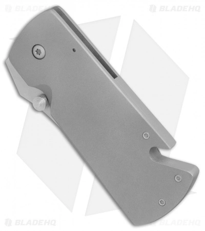 Aaron Frederick Aaron Fredrick Custom Money Clip Frame Lock Knife Titanium (2.75" Stonewash) 4 Aaron Frederick Aaron Fredrick Custom Money Clip Frame Lock Knife Titanium (2.75" Stonewash) - Image 2