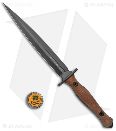 Acta Non Verba Knives Anthropoid Fixed Blade Knife Micarta (7.5") ANV M500-004 6 Acta Non Verba Knives Anthropoid Fixed Blade Knife Micarta (7.5") ANV M500-004 - Image 4