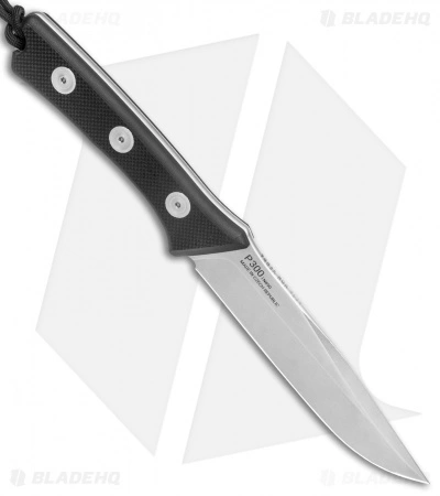 Acta Non Verba Knives Fixed Blade Knife (3.94" Stonewash) Leather ANVP300 4 Acta Non Verba Knives Fixed Blade Knife (3.94" Stonewash) Leather ANVP300 - Image 2