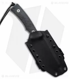 Acta Non Verba Knives M311 Spelter Fixed Blade Knife Black Micarta (4.75" SW) -Avokelavavat Sales Store Acta Non Verba Knives M311 Spelter Fixed Blade Knife Black Micarta 4.75 SW BHQ 123086 LS Sheath