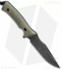 Acta Non Verba Knives M311 Spelter Fixed Blade Knife Olive Micarta (4.75" DLC) -Avokelavavat Sales Store Acta Non Verba Knives M311 Spelter Fixed Blade Olive Micarta DLC BHQ 137999 jr spine